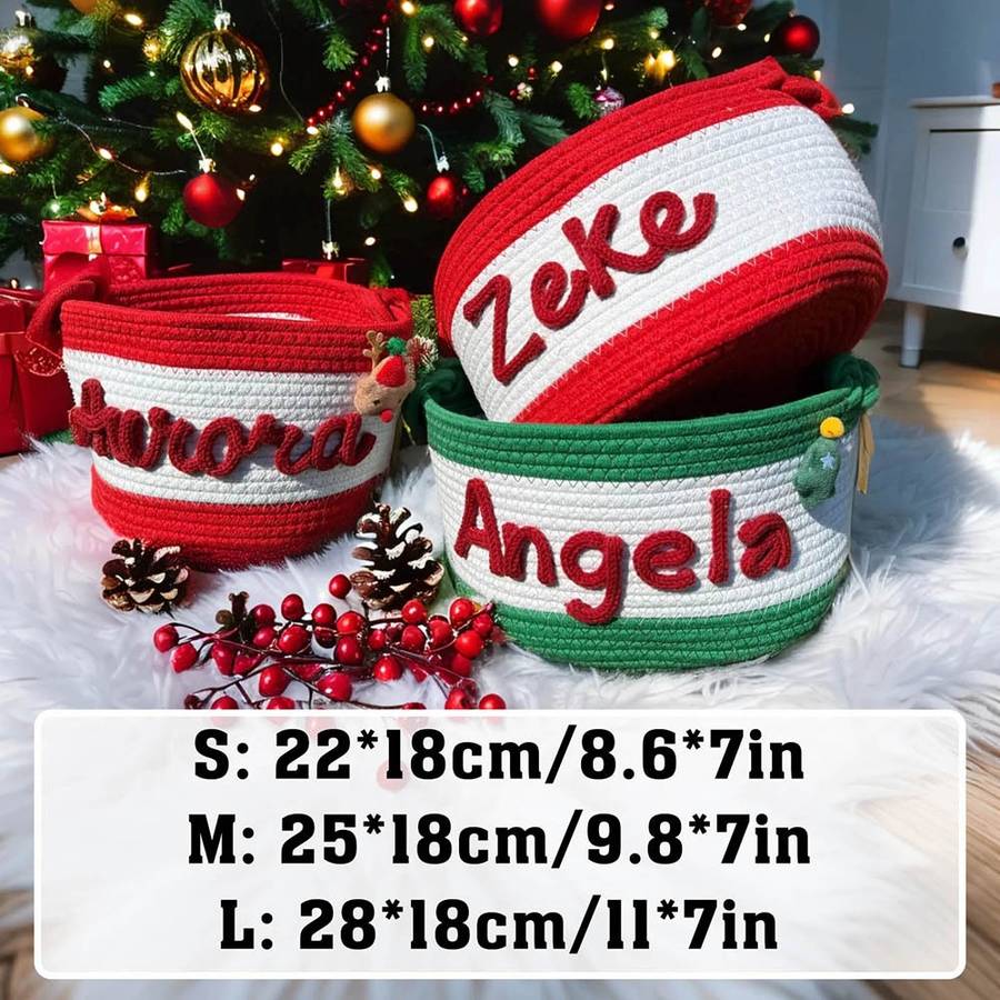 Christmas Gift Boxes Color A-Green Size M-Name