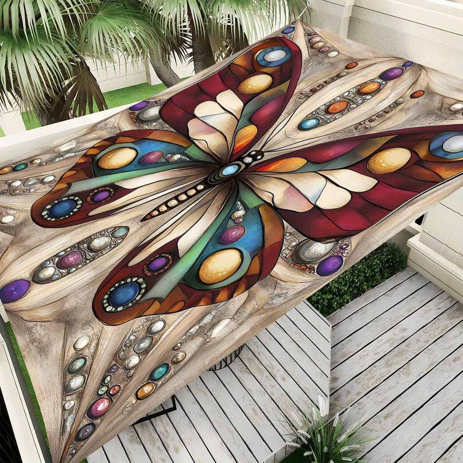 Durable All Season Lightweight Portable Outdoor Canopy Tent Mat Awning 4