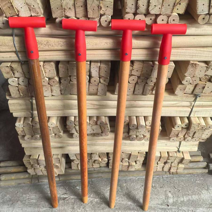 Garden Supplies Size 95Cm Style T Shaped Wooden Handle