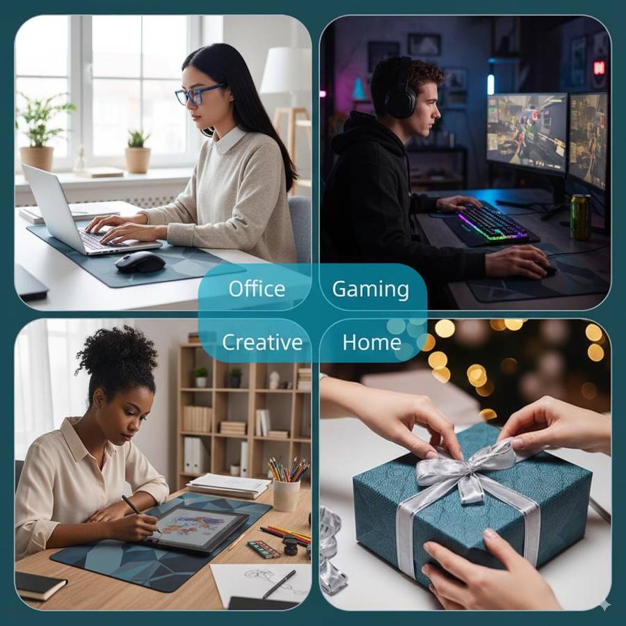 Exquisite MicroTextured Starry Universe Desk Planet Gaming For Office Desk