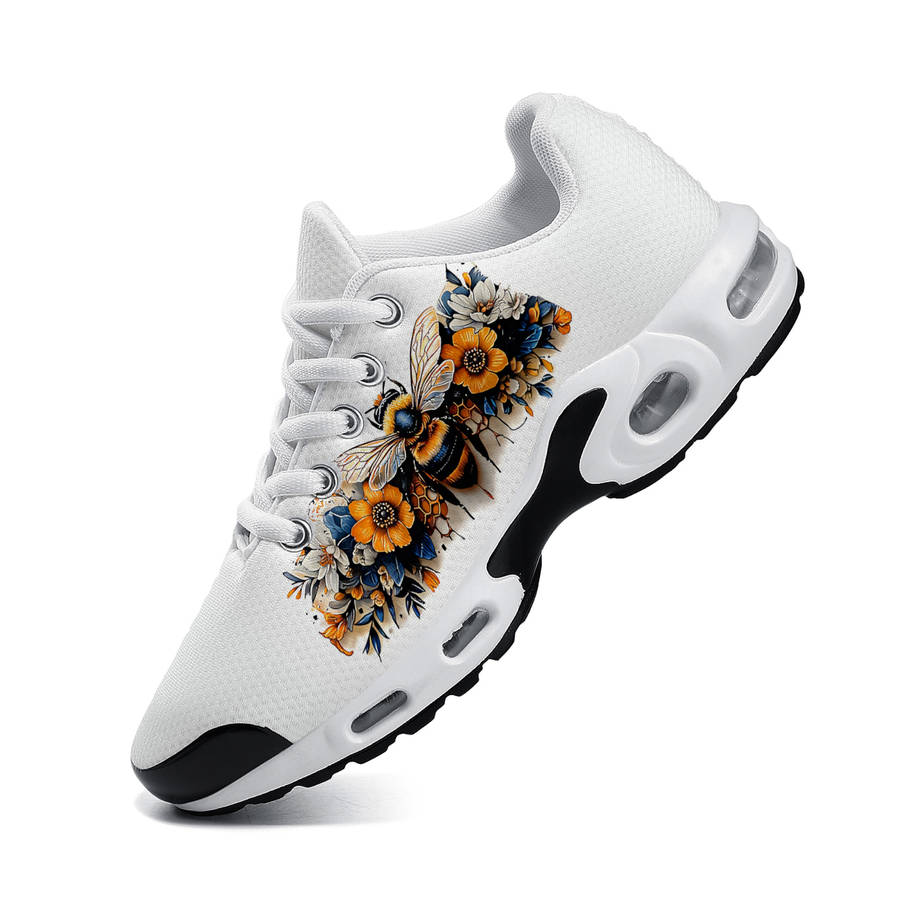 Women S Sneakers Color Black And White Bee Sizeuk 9.5