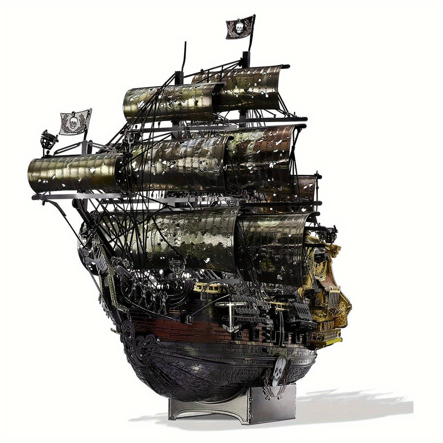 3D Jigsaw Puzzle Model Ship Style The Flying Dutchman Quantity One Box