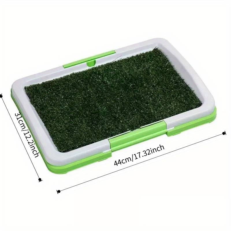 Pet supplies color Artificial lawn  three    layer pet toilet
