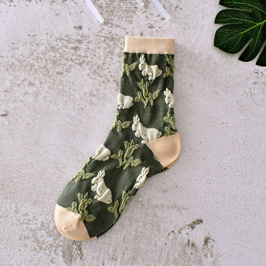 Women S Socks Color 5 Pairs Of Combo Sets Size Asian Onesize
