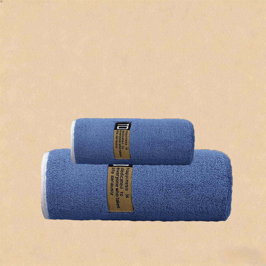 Towel Color White 1 Face Towel  1 Hand Towel Quantity2Pcs