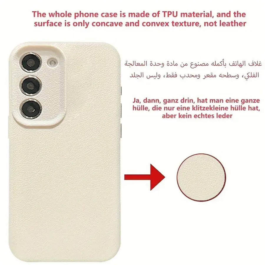 Phone Case White Compatible Model Galaxy A71 4G