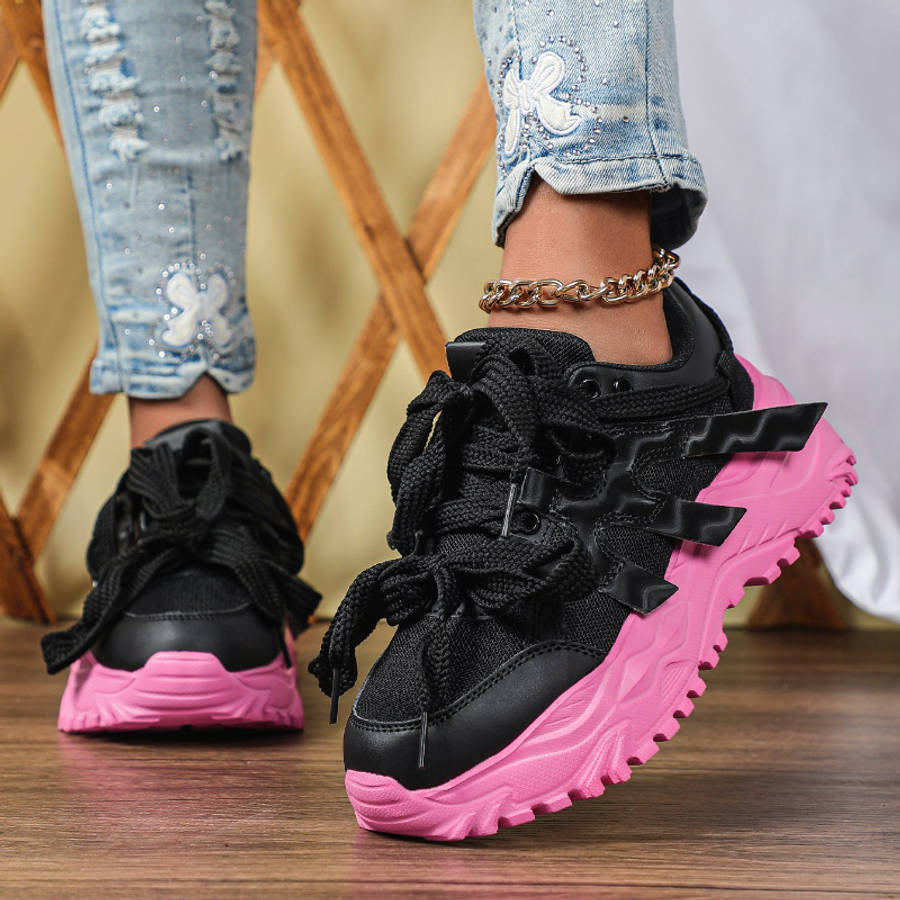 Women S Sneakers Color Black Foundation Sizeuk 4