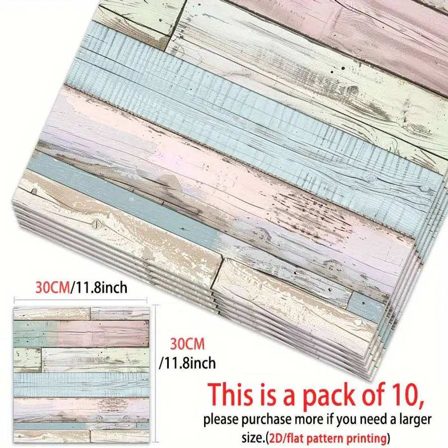 Self Adhesive Floor Stickers 11.81X11.81In30Cm
