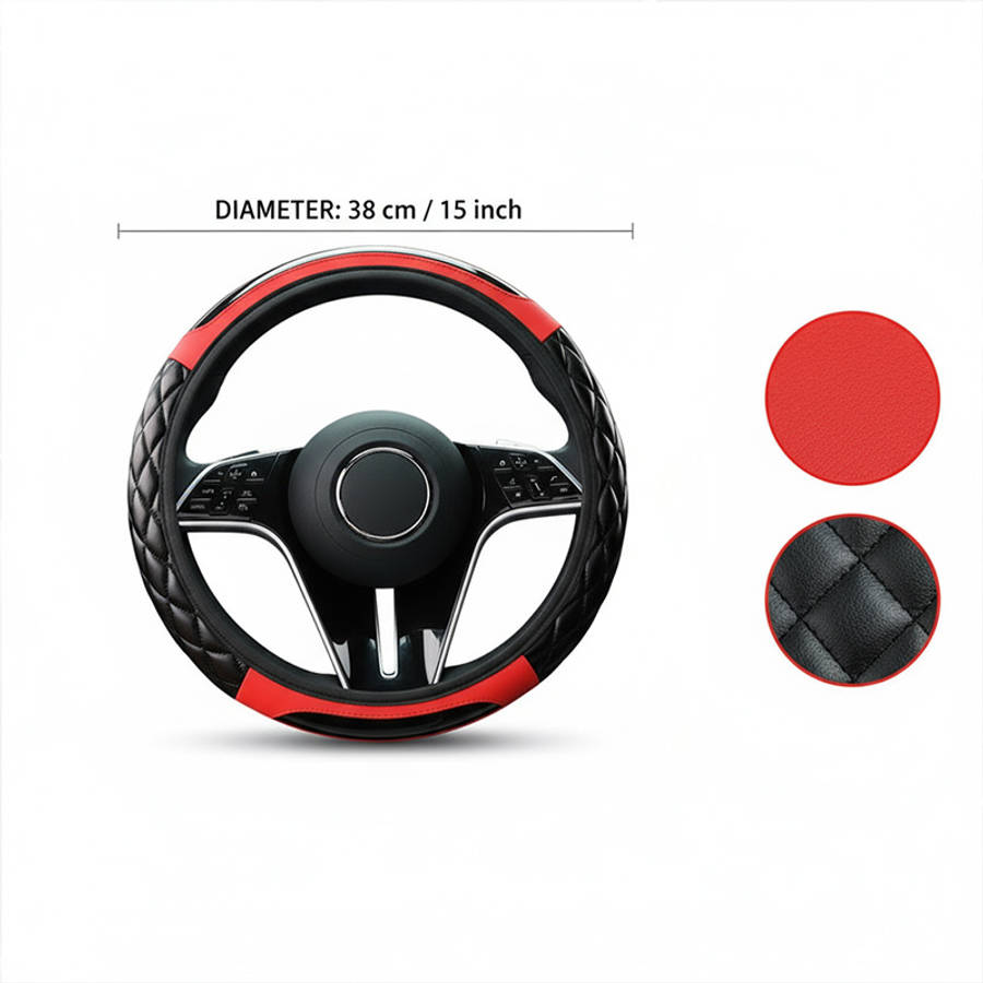 Car Steering Wheel Cover Blue