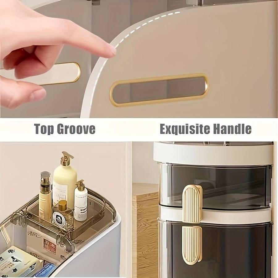 Bathroom Storage Rack Color Modern Style Three Layers Modelfggfp5064