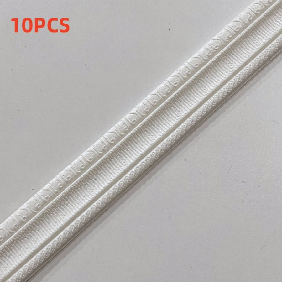 Skirting Board White Size 230*5Cm*10Pcs