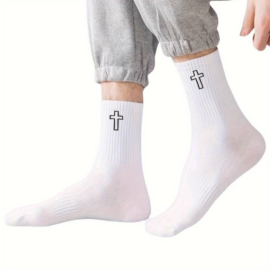 5 Pairs Of Mixed One Size High Elastic Socks