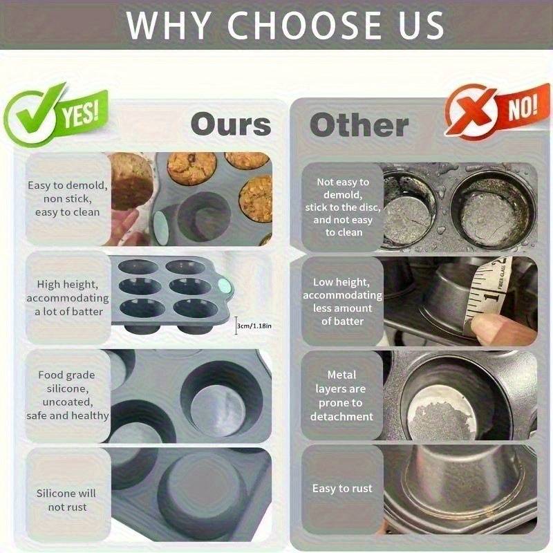 Suitable For Baking Molds Color Gray Edged Blue Quantity Two Piece Set