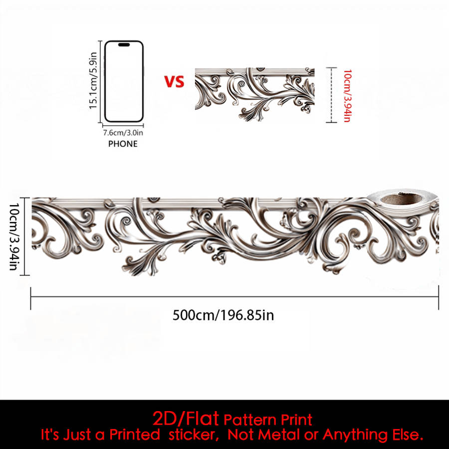 Skirting Board 196.85*3.94In500*10Cm