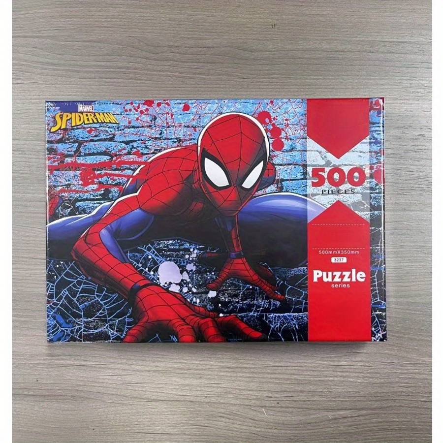 500pcs Jigsaw Puzzle for Adults Challenging Educational Vibrant Superhero-Themed