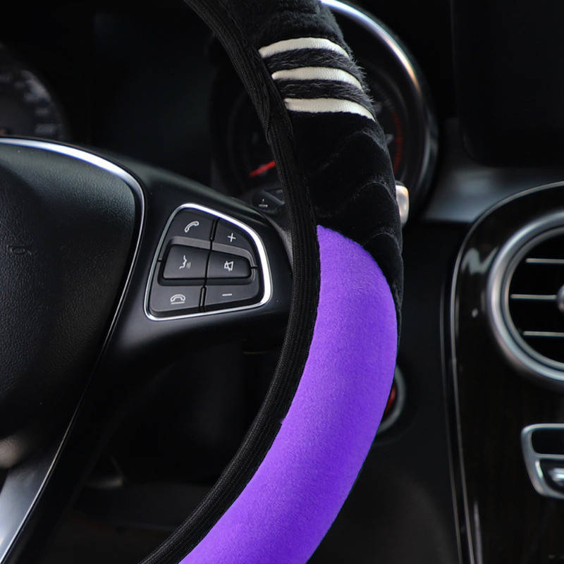 Car Steering Wheel Cover Purple
