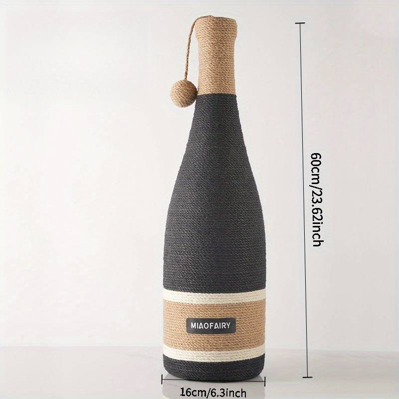 Pet Supplies Color Wine Bottle Cat Scratching Post  Hemp Rope Type  Size Quantity