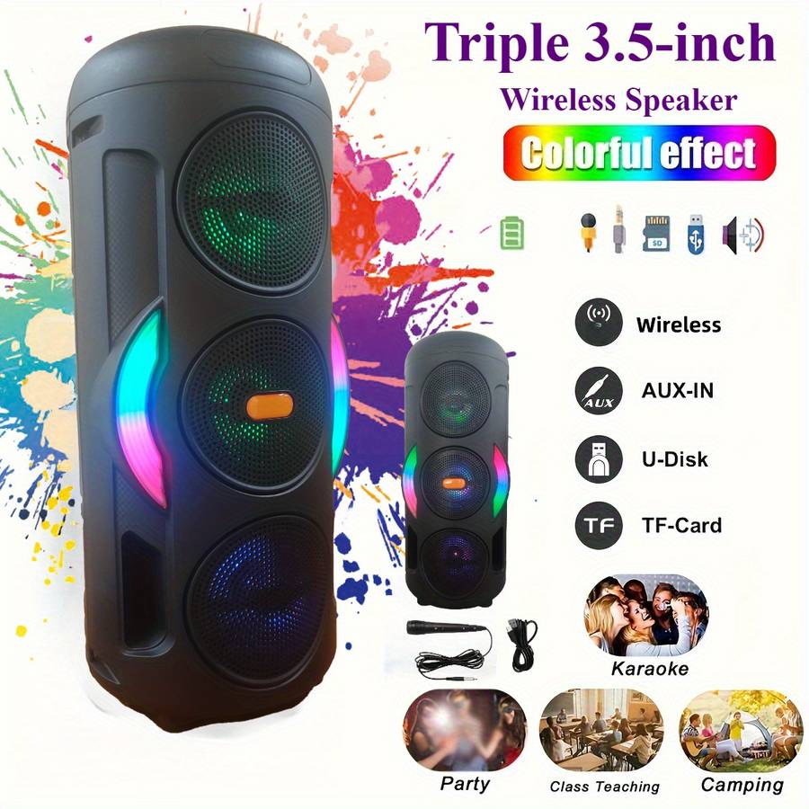 Professional Featuring Crystal Sound 6100W Portable Subwoofer, 2400Mah For Home