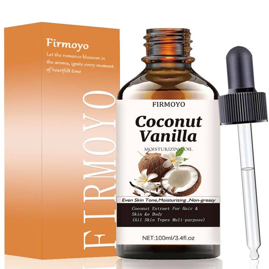 Firmoyo Coconut Vanilla Essential Oil 1fl Oz Alcohol Free Long Lasting