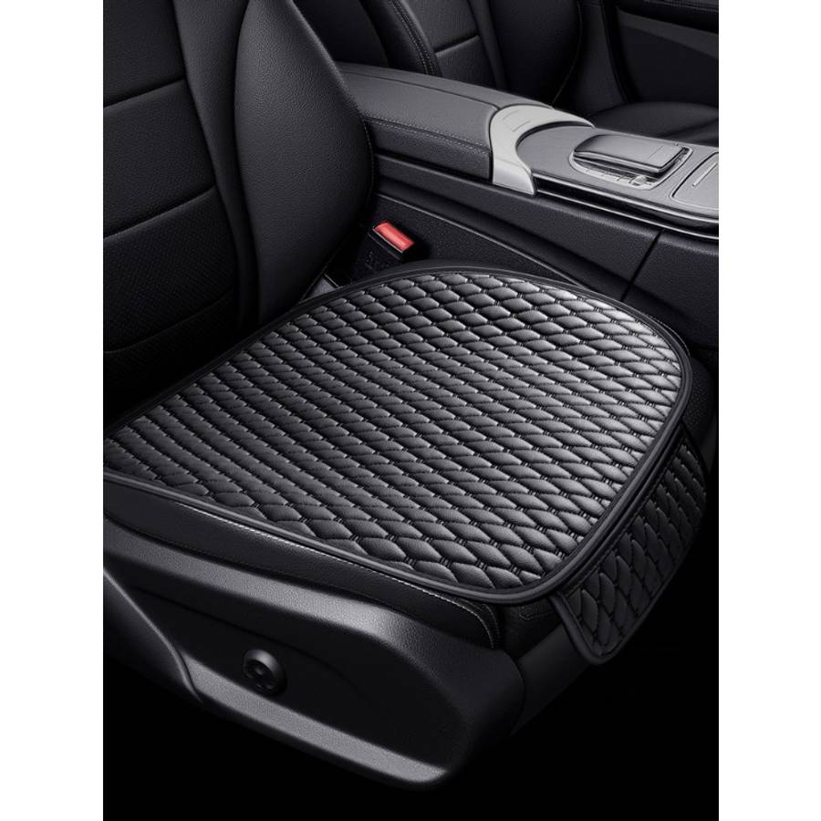Car Seat Cushion 1 Piece Black And White