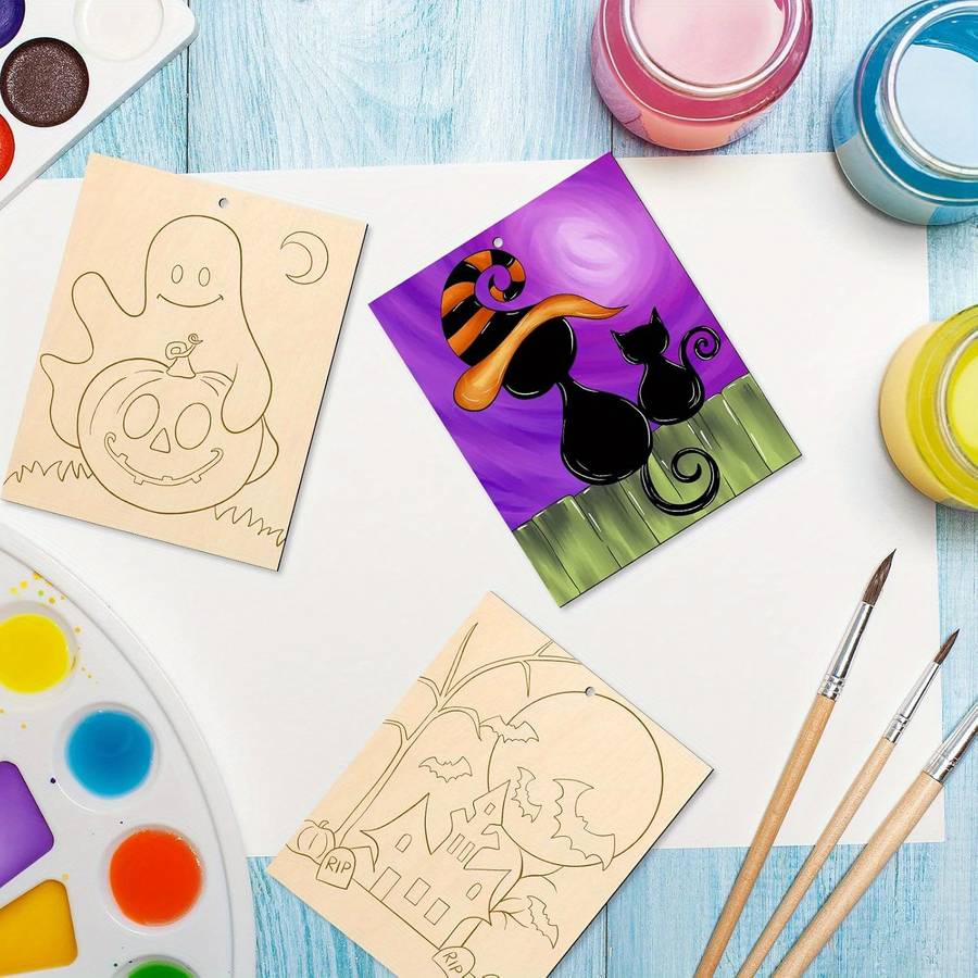 Halloween Decorations Size 14.99 X 11.94Cm Quantity 5Pcs Set