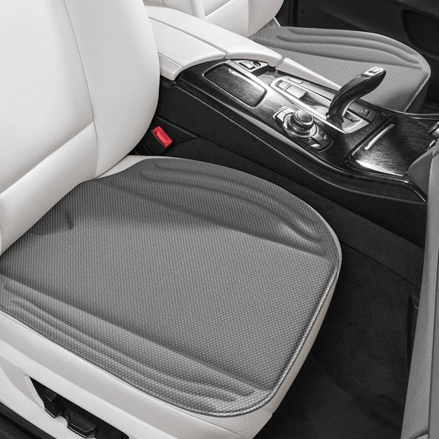 Car Seat Cushion 2Pcs Square Pad Red