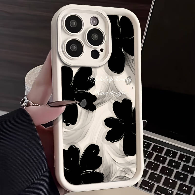 1Pc Burgundy For iPhone 15 Phone Case Phone Cover