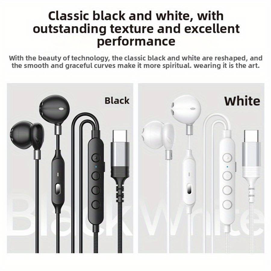 Wired Headphones White Size Type-C