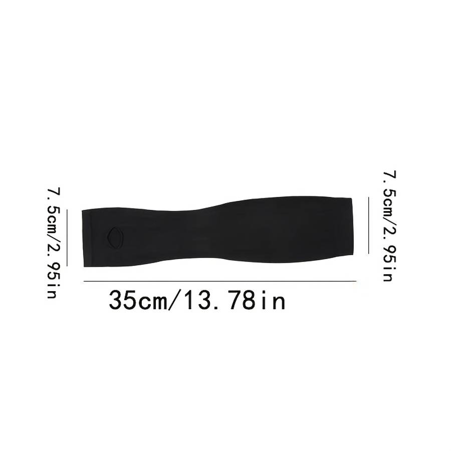 Sunscreen Sleeves Color Black