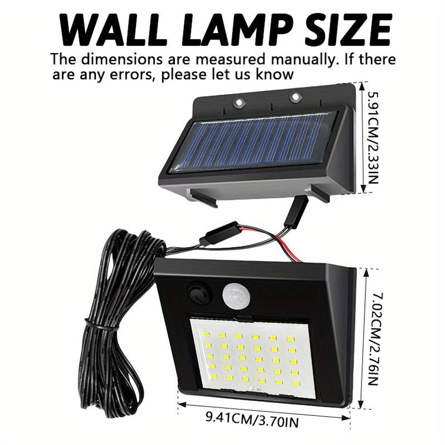 Solar Emergency Lights Quantity 2Pcs