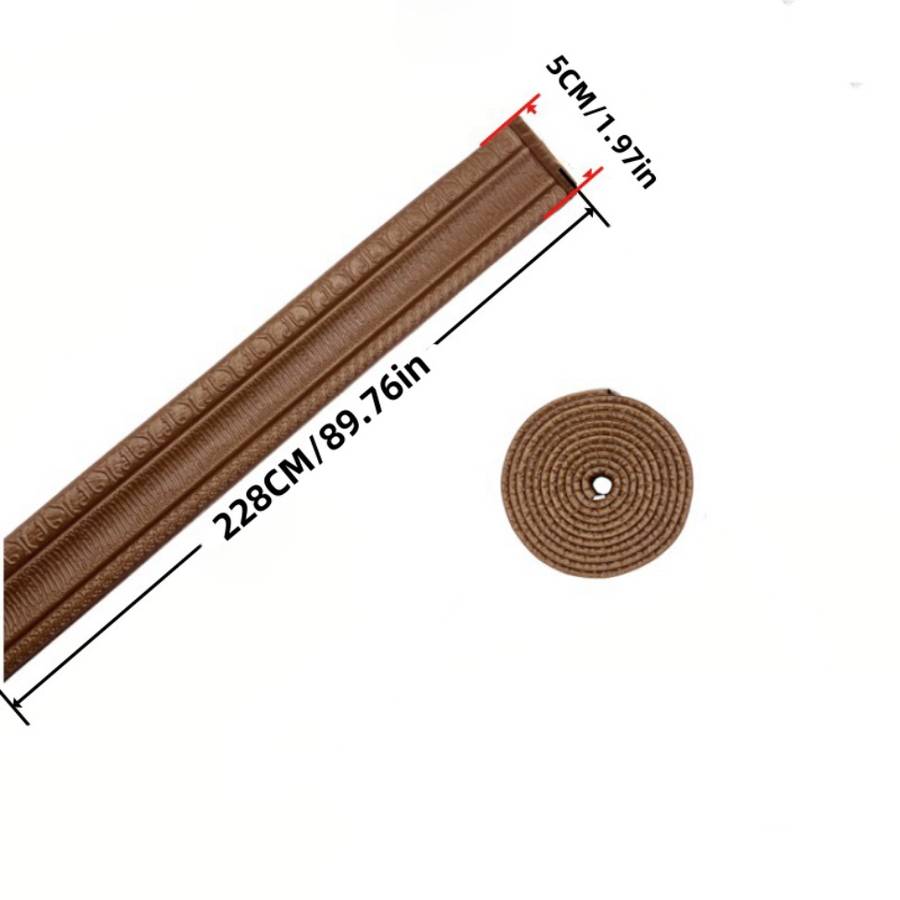 Pro Waterproof Furniture Wrap 675 color Brown-1 size 228x5cm