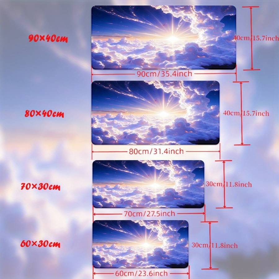 Mouse Pad Size 60X30Cm