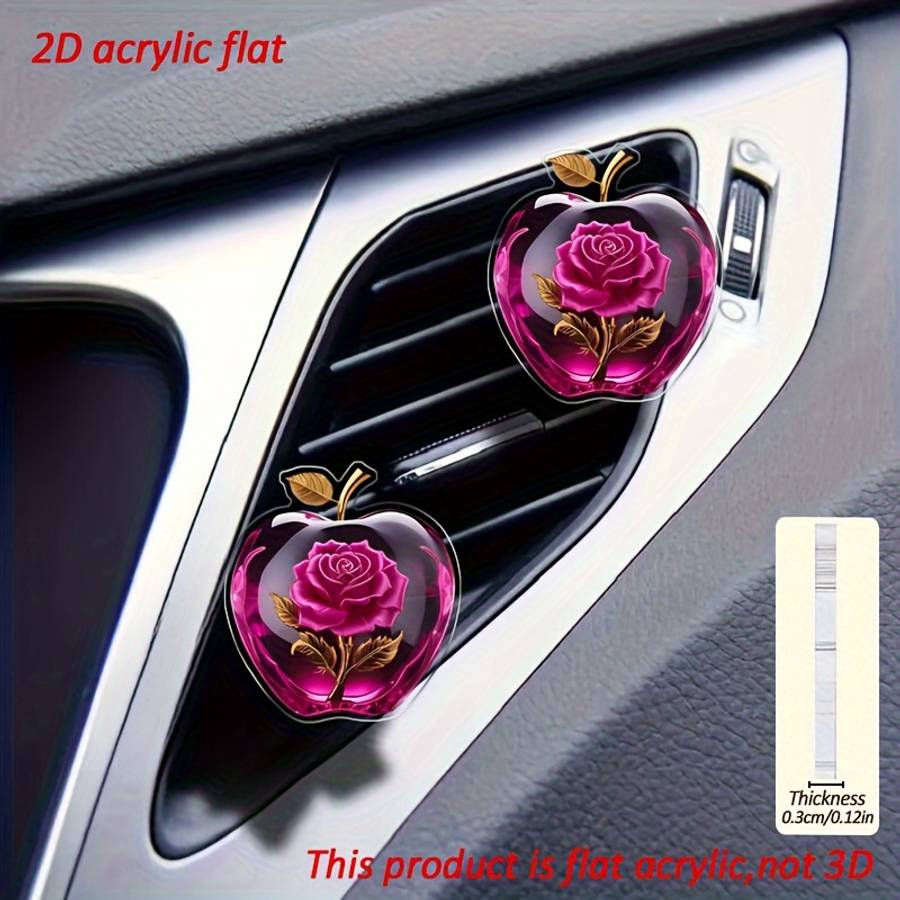Car  Fragrance  Refill  Bottle    Rose Crystal Apple Car Fragrance