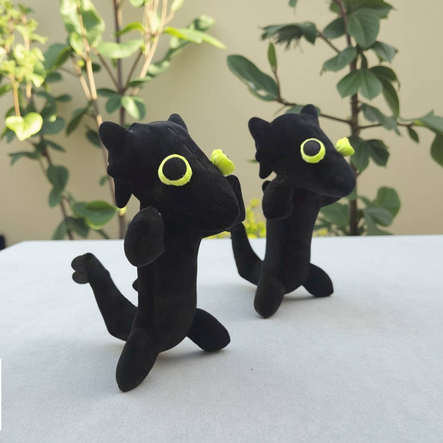 Plush Toyss Items Cute Little Black Dragon