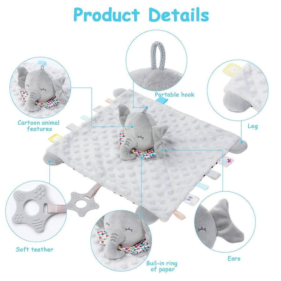 Plush Toyss color Gray elephants