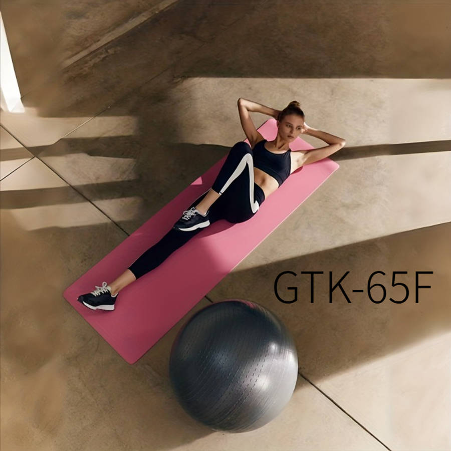 Yoga Mat Gtk65F Purple Yoga Mat Thickness 0.3Cm