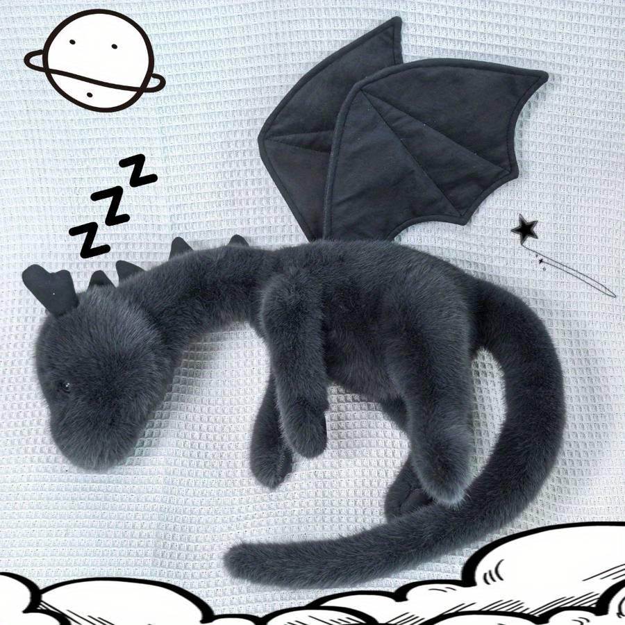Plush Toyss Items Black Dragon