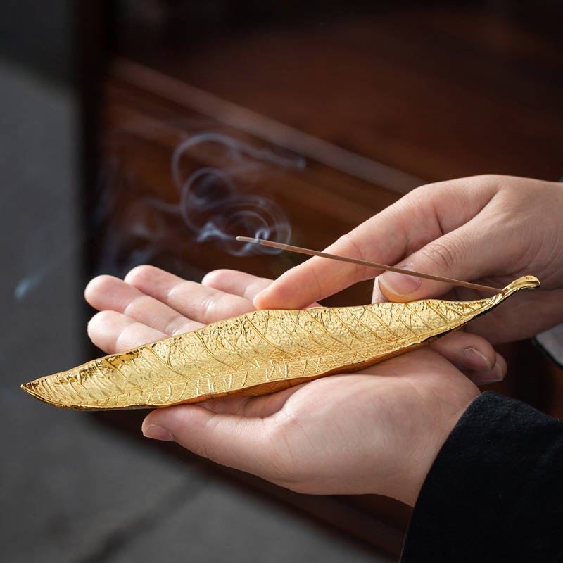 Incense Burner Color  1Pc Bronze Color