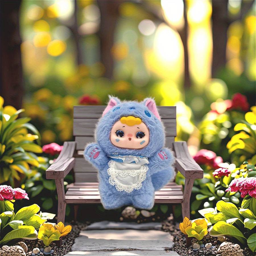 Plush Toyss color Blue Kitten