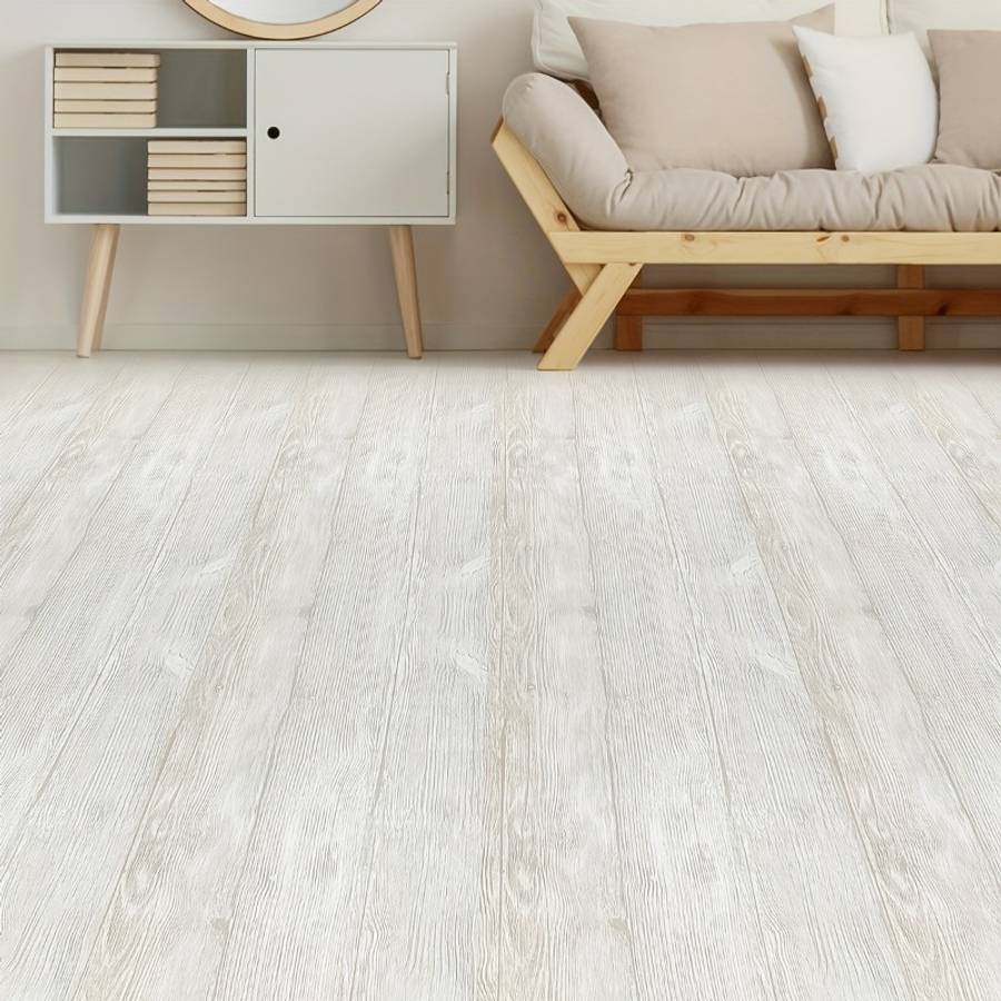 Self Adhesive Floor Stickers 60Cm*300Cm Brown Color