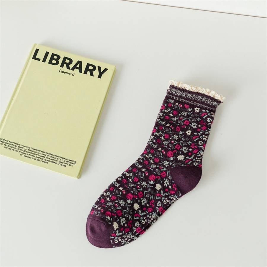 Women S Socks Color 1 Pair Khaki Size Asian Onesize