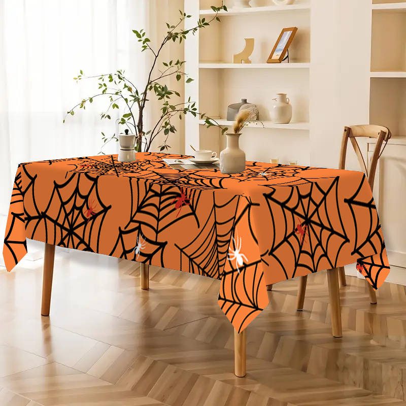 Halloween tablecloth decoration size 140x220cm or 55.1x86.6inch