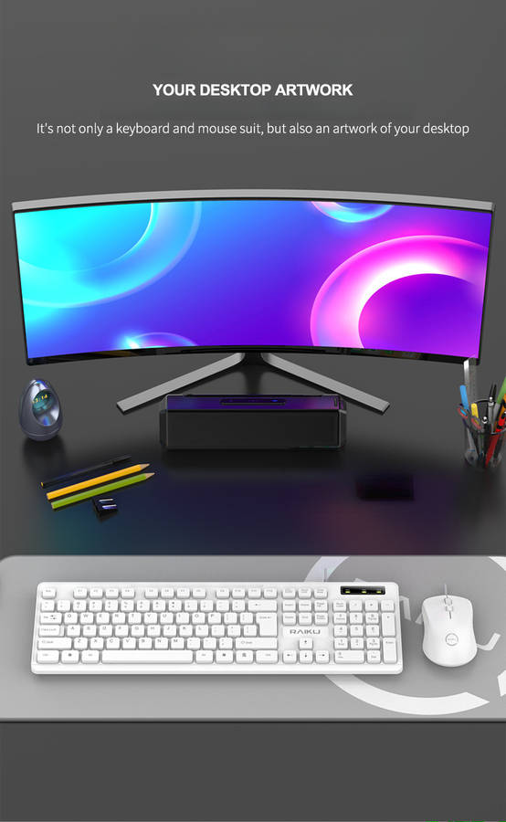 keyboard color White