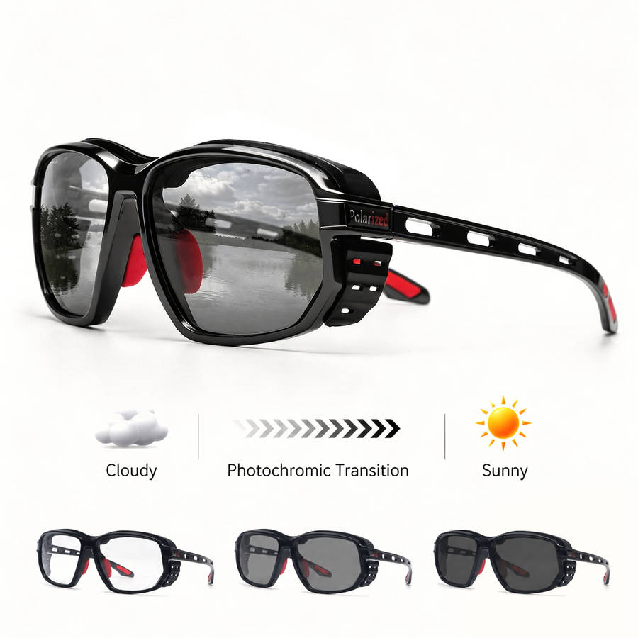 Cycling Glasses Color C5 Gun Red