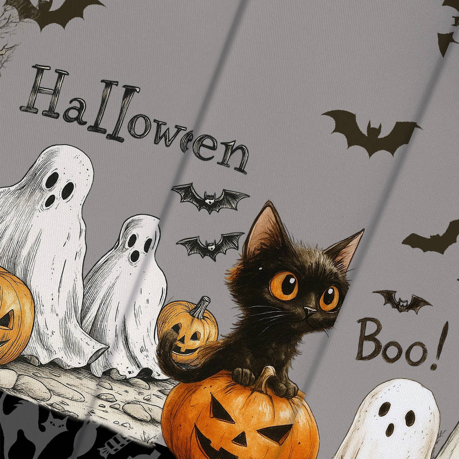 Halloween tablecloth decoration size Round 60inch or 152cm