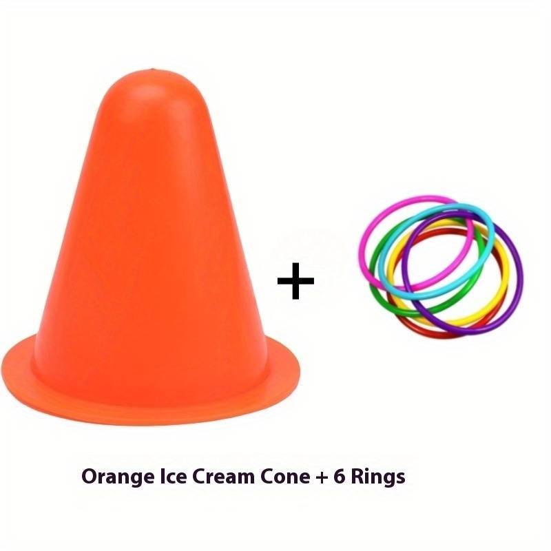 Pet Supplies Color Yellow Ice Cream Cone  Add  6 Laps  Random  Quantity A Total Of 7 Pieces