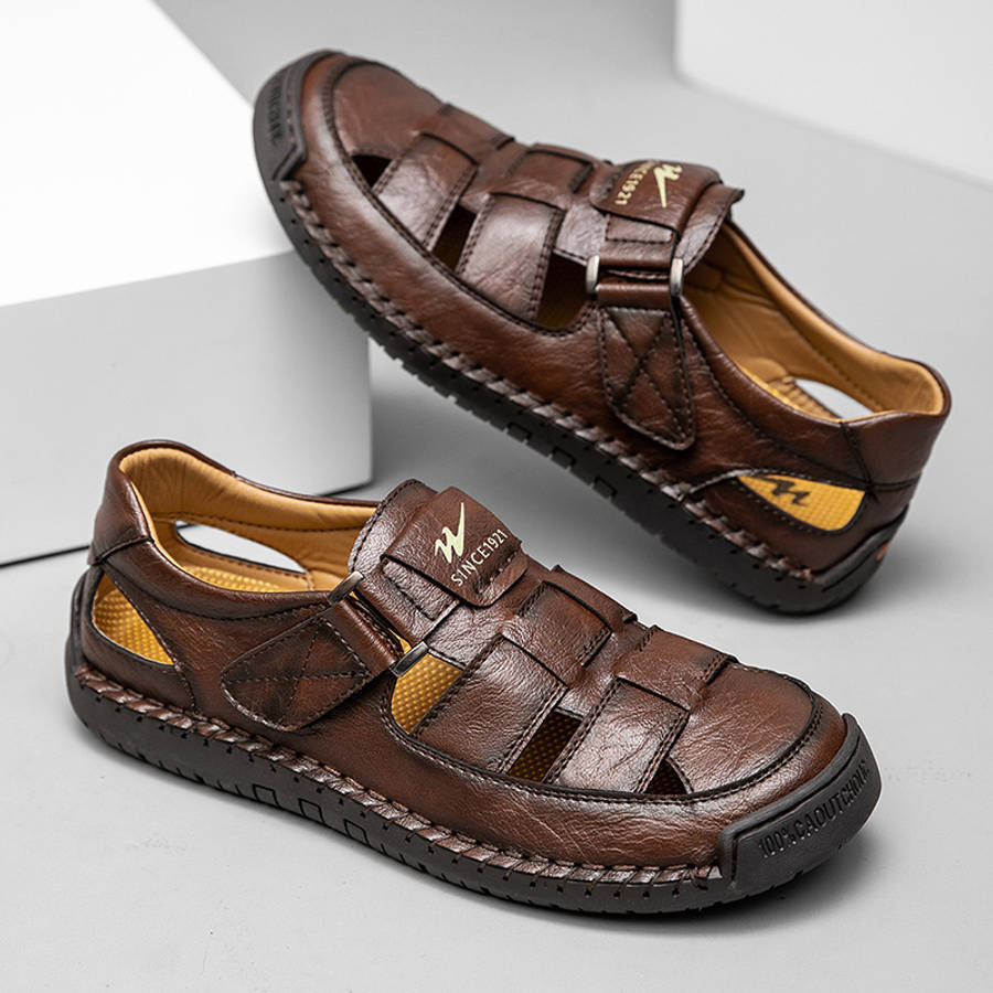 Sandals Color Brown Size Uk 7 Wide