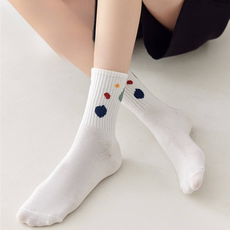 Women S Socks Color 5 Pairs To Mix And Match Size Onesize