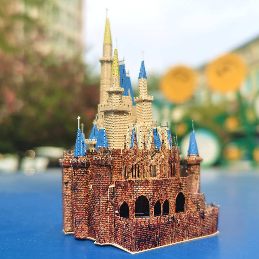 Building Toy Architectural Model Toy Set Color Color