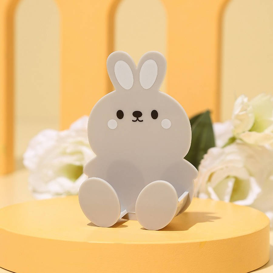 Creative Cartoon Style Adhesive Socket Hanger Electrical color Light grey two pack